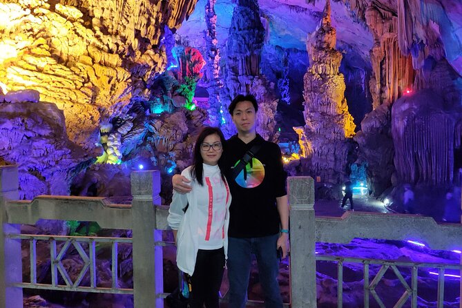 1-Day Guilin Tour to Reed Flute Cave, Xianggong Hill, Bamboo Boat and Night Show - What the guide and car add