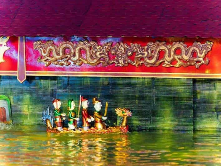 1 ROUND HANOI CITY TOUR + WATER PUPPET SHOW TICKET - Quan Thanh Temple and Tran Quoc Pagoda