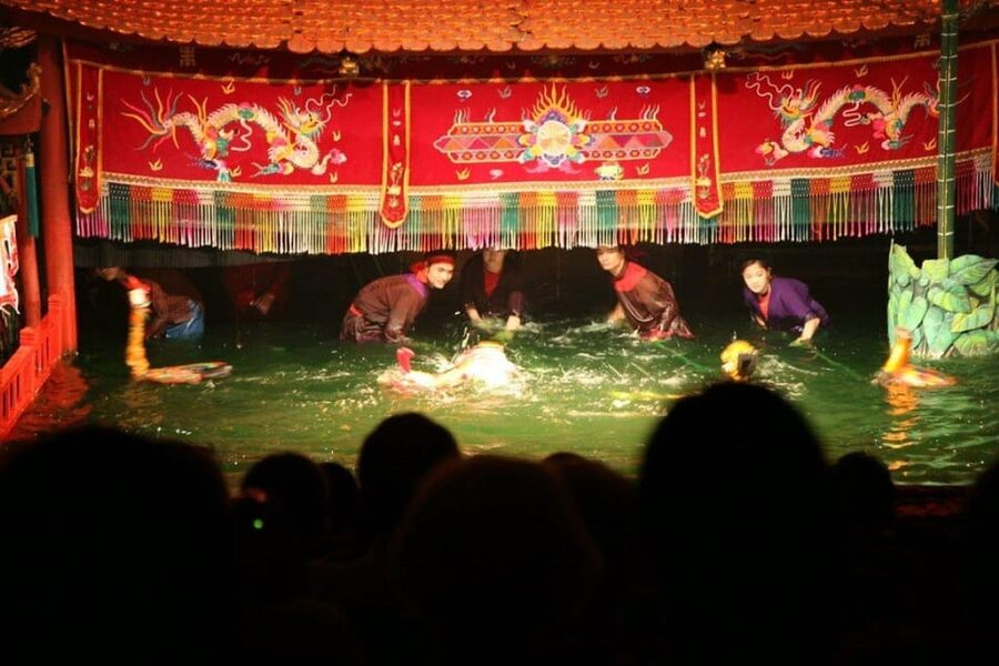 1 ROUND HANOI CITY TOUR + WATER PUPPET SHOW TICKET - Planning the water puppet performance