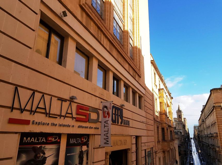 20-Minute Audio-Visual Show + Optional Valletta Audio Guide - Languages and the audio commentary