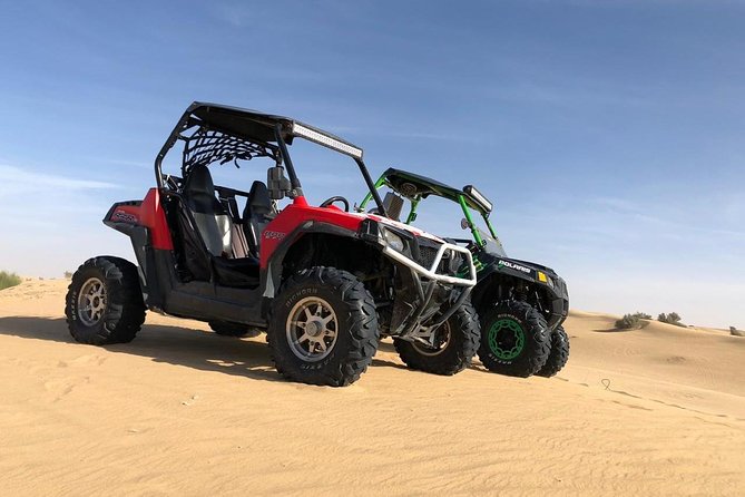 30 minutes Buggy Ride with Desert Safari included Dinner & Shows - The 4x4 dune bashing is the main adrenaline hit
