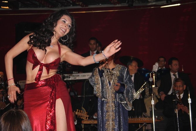 5 Stars Nile Dinner Cruise with Live Show include Transportation - Belly dancing, tanura, and the house band