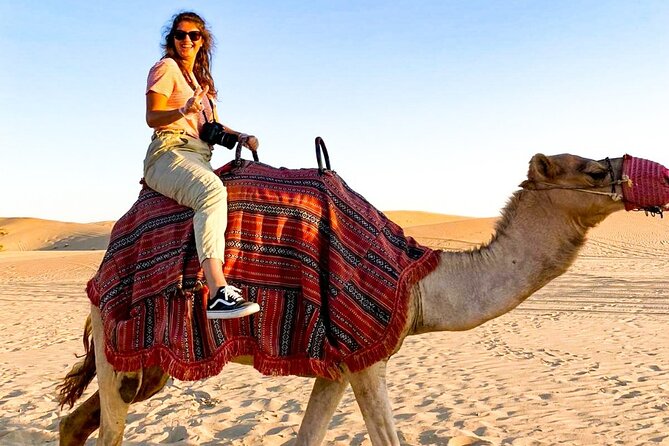 Abu Dhabi: Evening Desert Safari with Camel Ride, BBQ & Live Show - What the six-hour schedule feels like