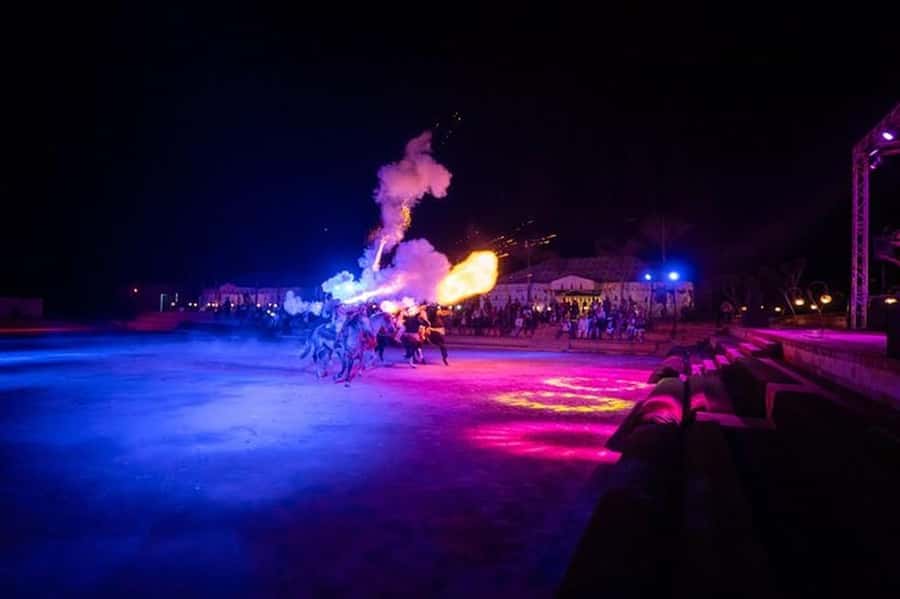 Agadir / Taghazout : Chems Ayour Fantasia Show & Dinner - How long the evening really takes