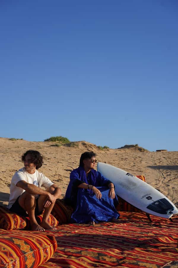 Agadir/Taghazout: Sandboarding & Sunset Tea with Fire Show - Reaching Timlalin by Morocco’s Atlantic coast