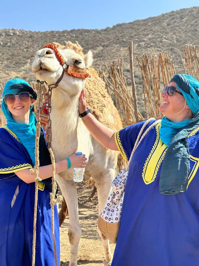 Agadir/Taghazout: Sunset Camel Ride with BBQ and Music Show - From Agadir to Tamri, a scenic coastal start
