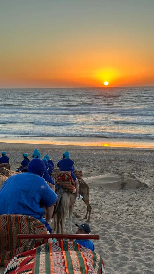 Agadir/Taghazout: Sunset Camel Ride with BBQ and Music Show - Traditional music and dancing after dinner