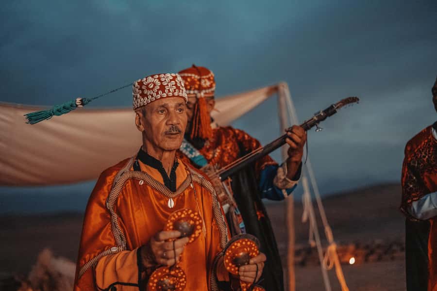 Agafay Desert Luxury Dinner w Live Music & Fire Show - A Three-Course Moroccan Dinner