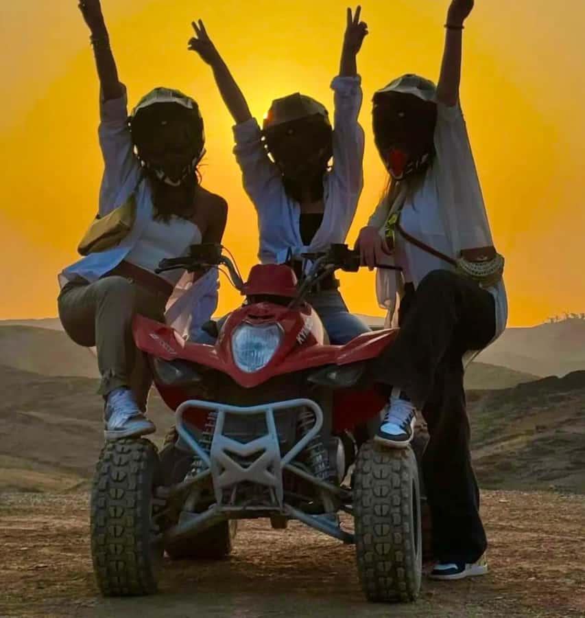 Agafay Desert Luxury Package Quad, Camel, Pool & Dinner Show - Moroccan music, belly dancing, and fire eating