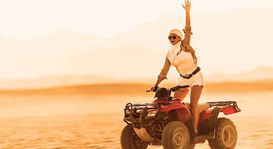Agafay Desert: Quad Bike, Camel Ride, Sunset & Dinner Show - Leaving Marrakech for the Agafay Desert