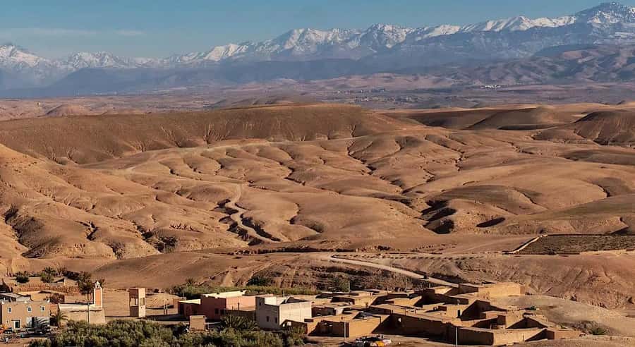 Agafay Desert: Quad Bike, Camel Ride, Sunset & Dinner Show - Dinner at the desert camp