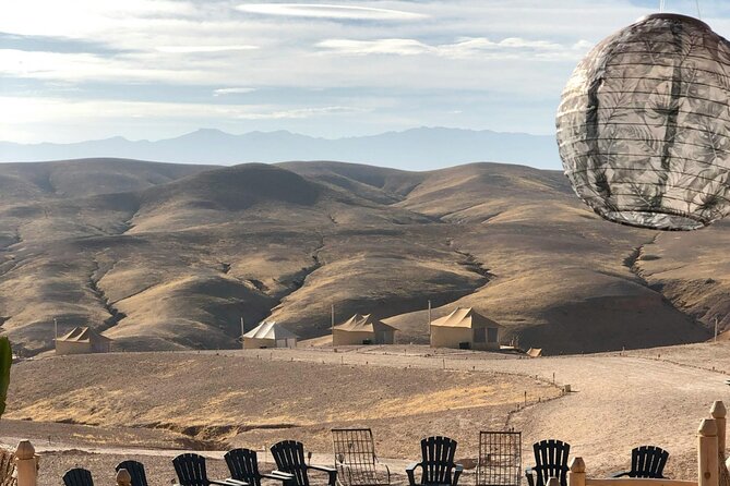 Agafay Desert Sunset Tour with Camel Ride ,Dinner and Show - From Marrakesh’s orchards to Agafay’s bare hills