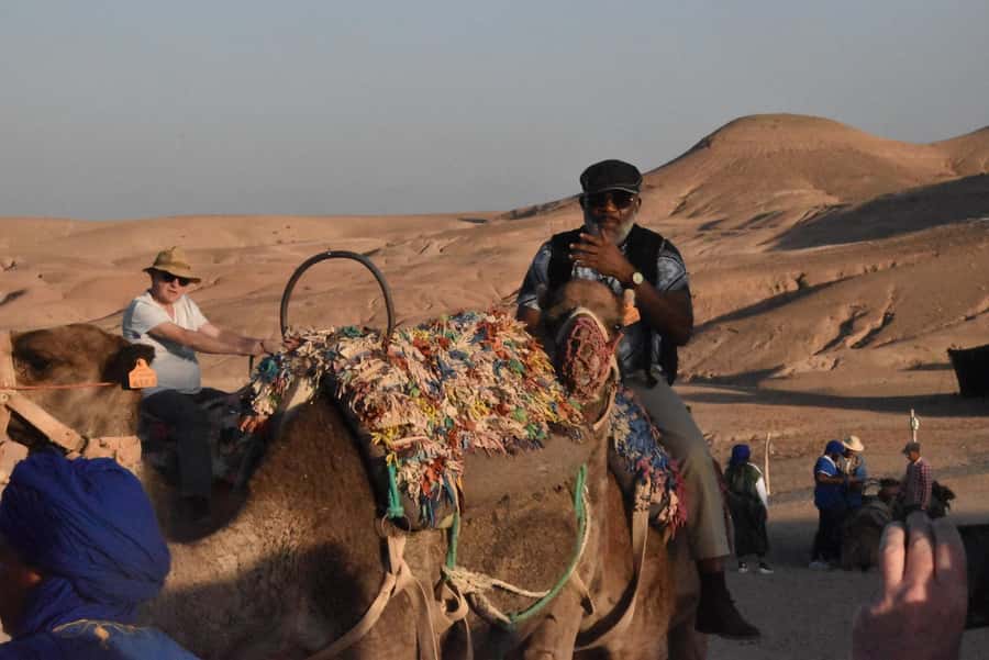 Agafay: Quad, Camel Ride & Dinner Show from Marrakech - A short camel ride timed for sunset
