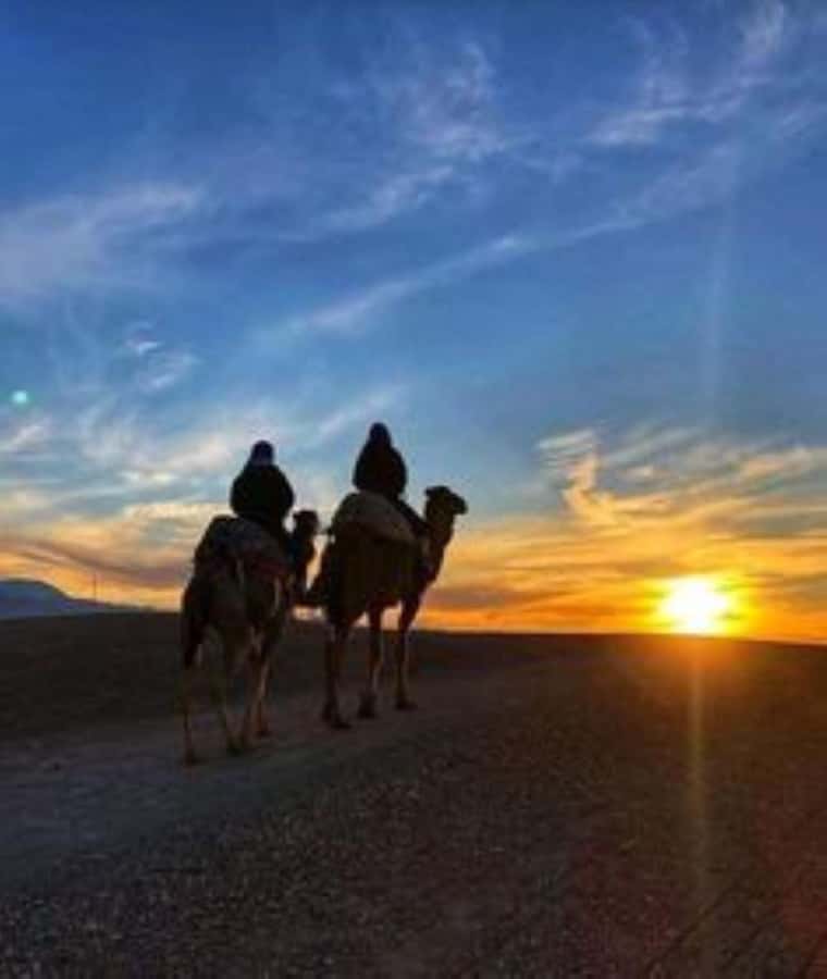 Agafay: Quad, Camel Ride & Dinner Show from Marrakech - Quad biking across Agafay’s rocky tracks