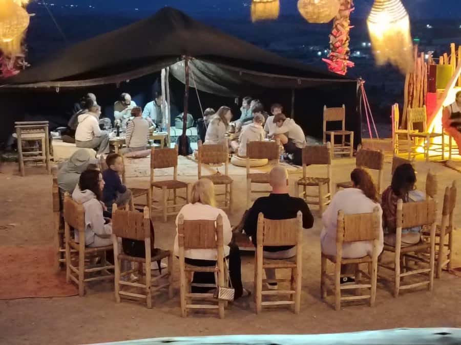 Agafay Sunset Experience: Quad, Camel Ride & Dinner - Music, dancing, and the fire show
