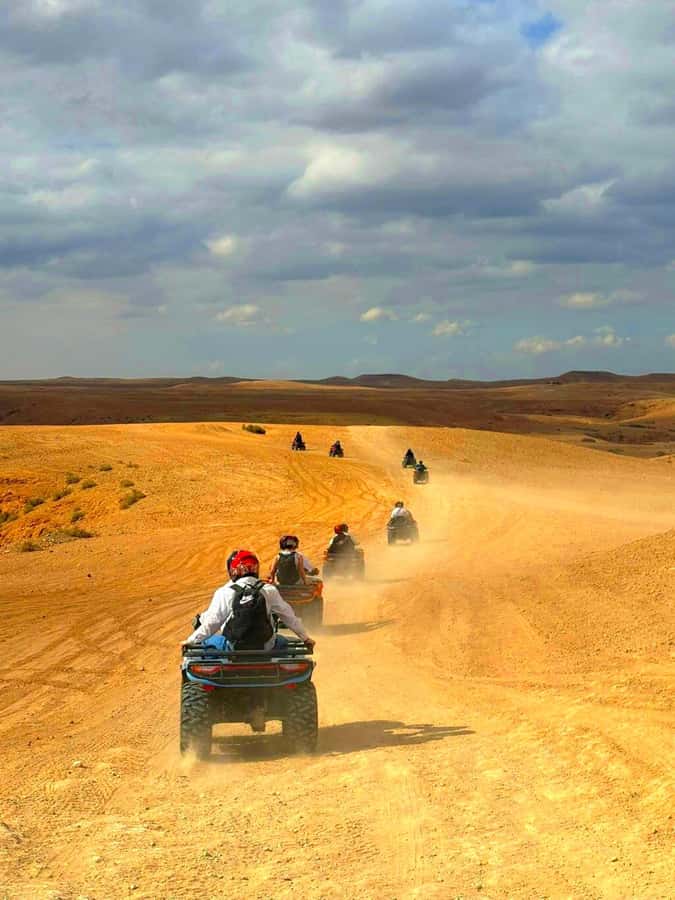 Agafay tour Quade Bike, Sunset and Romantic Dinner Show - Key points to know before you book