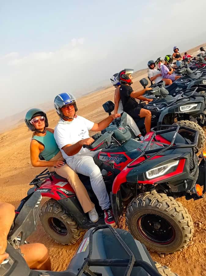 Agafay Tour: Sunset, Dinner, Camel ride, Quad and fire show - Arriving at the Agafay camp before sunset
