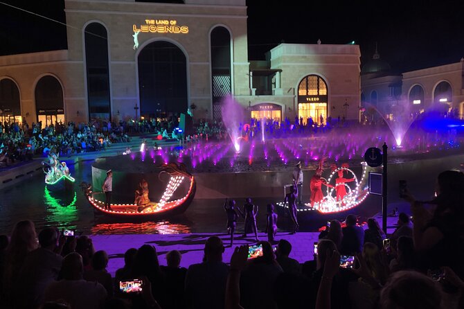 Alanya Land of Legends Night Show with Hotel Transfer - Arriving at the Shopping Avenue around 19:30