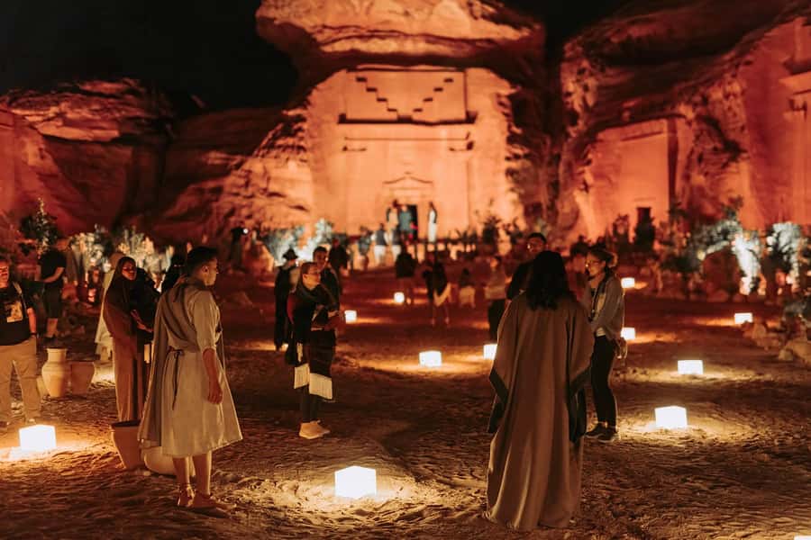 AlUla: Hegra After Dark Show with Chariot Ride - Key details before you book
