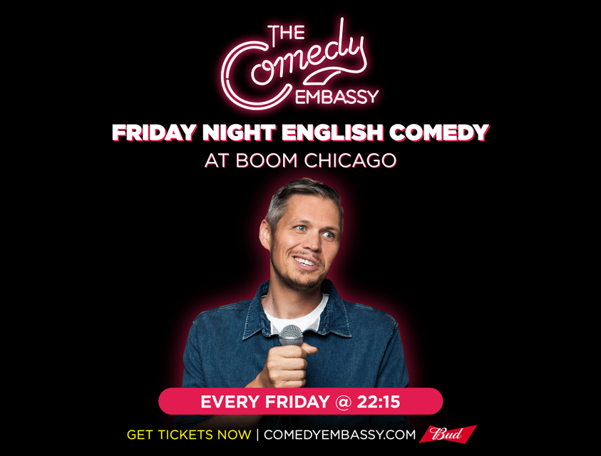 Amsterdam: The Comedy Embassy Stand-Up Show - Key points to know before booking