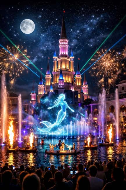 Antalya,Alanya,Side,Kemer Land Of Legends Night Show - What the Land of Legends evening is really like