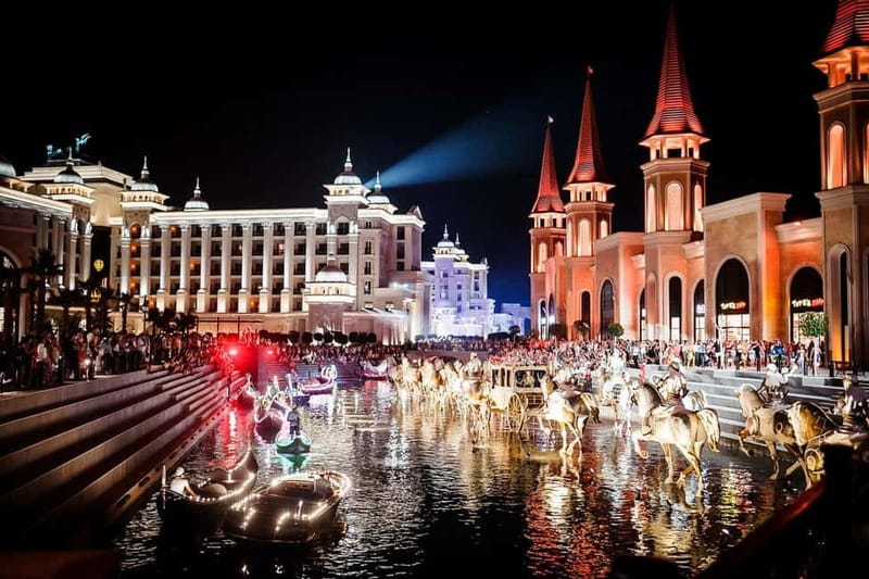 Antalya/Alanya/Side: The Land of Legends Nights Show - One hour to explore the park before the show