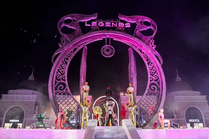 Antalya Land of Legends Night Show and Spectacular Boat Parade - Key points at a glance