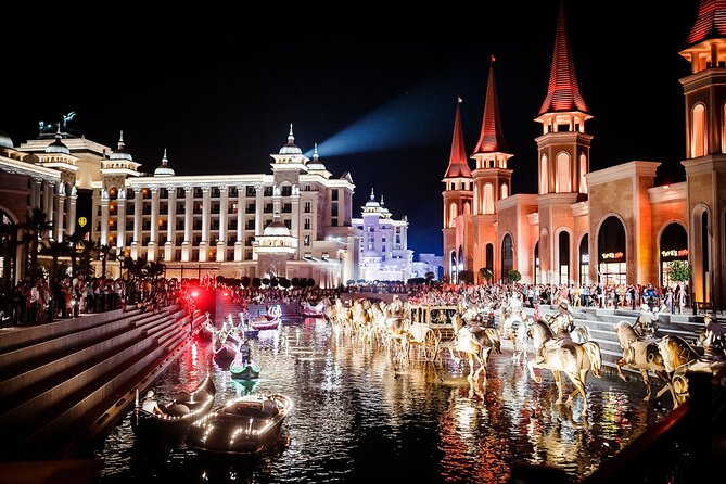Antalya Land of Legends Night Show With Boat Parade - Who will enjoy this most?