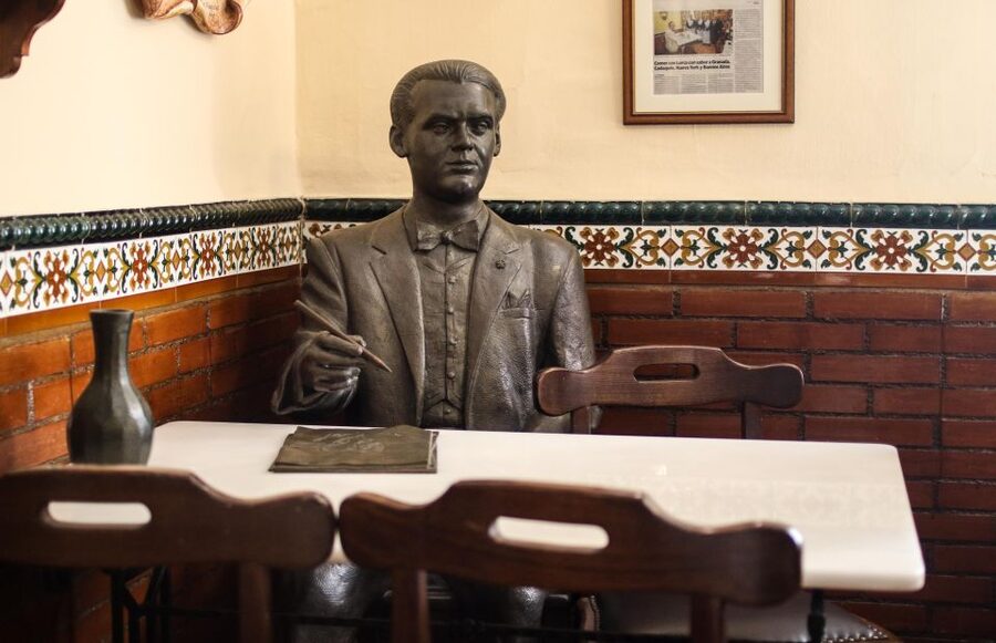 Authentic Flamenco Show & Tapas Tour in Granada - A traditional tavern with barrel-aged vermouth