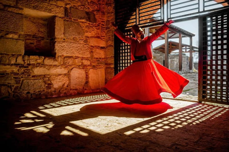 Authentic Whirling Dervish Ceremony, A Mystical Experience - Entering the old Hodjapasha hammam
