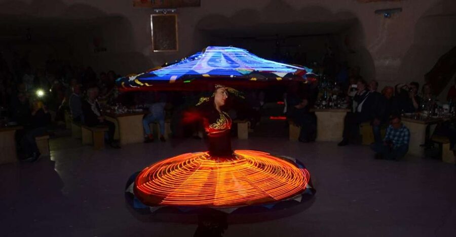 Avanos: Turkish Music and Dance Show with Dinner & Drinks - A Turkish show beneath Avanos
