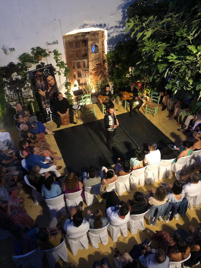 Ayamonte: Live Flamenco Show at Tablao La Puerta Ancha - Why the open-air patio matters