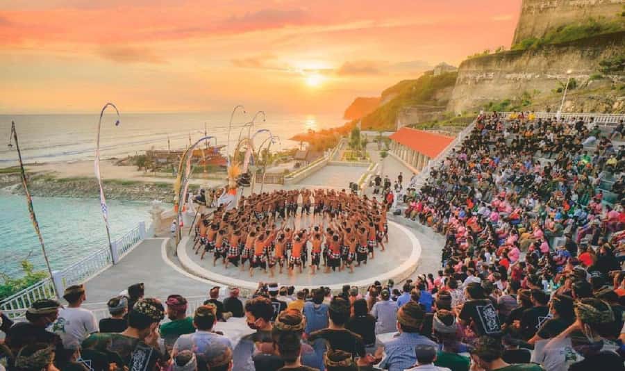 Bali: Melasti Beach Kecak Dance Show Tickets - The story behind the repeated cak chant