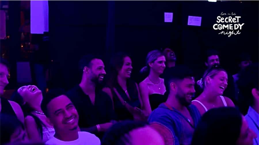Bali's Secret Comedy Night Entry Ticket - Adult humor and crowd work