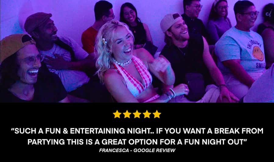 Bali's Secret Comedy Night Entry Ticket - What the strongest parts of the night are