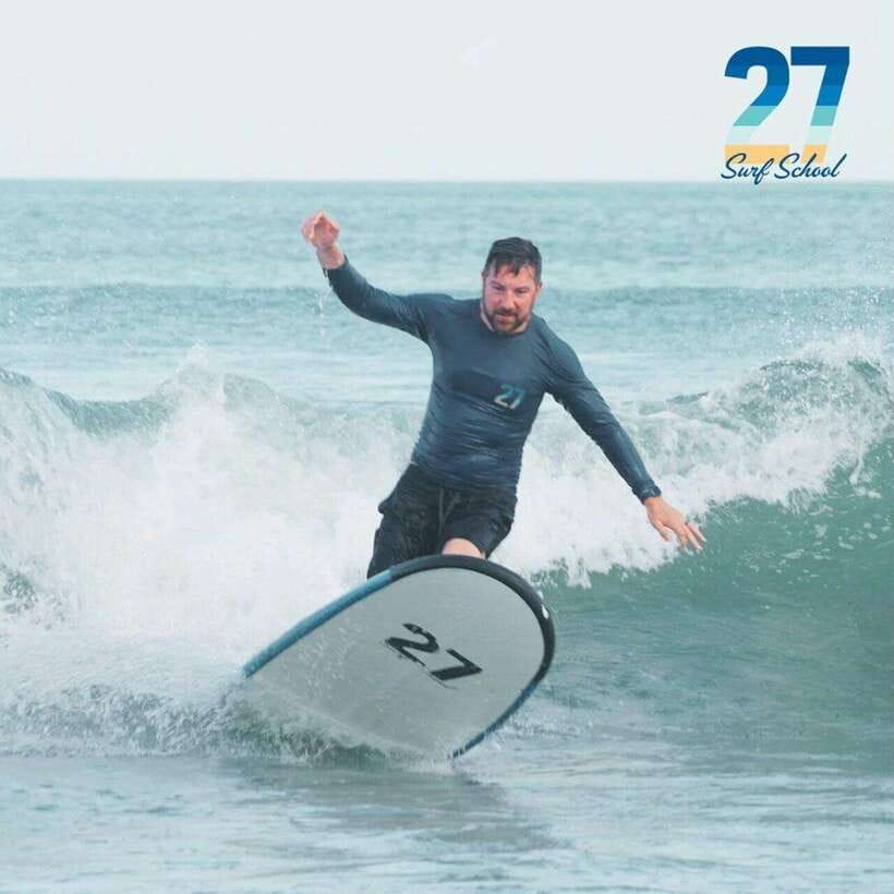 Bali: Surfing Lesson with Southern Beaches Tour & Kecak Show - Benoa Beach and the banana boat