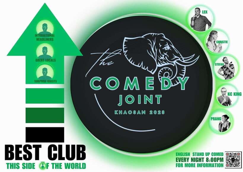 Bangkok: The Comedy Joint Khaosan Show Ticket - Key points at a glance