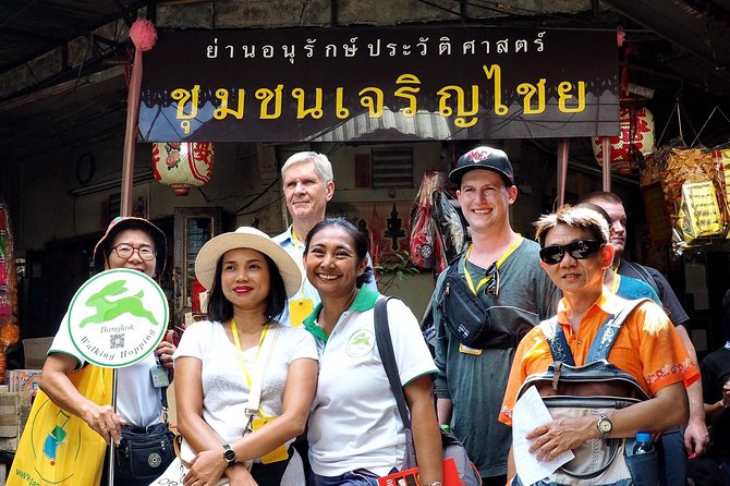 "Bangkok Walking Hopping Tour" show city’s historic sights are located. - Phahurat and Bangkok’s Little India