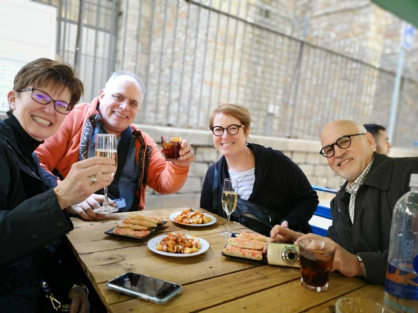 Barcelona: City Tour & Flamenco Show with Wine & Tapas - Santa Maria del Mar and the Born church quarter