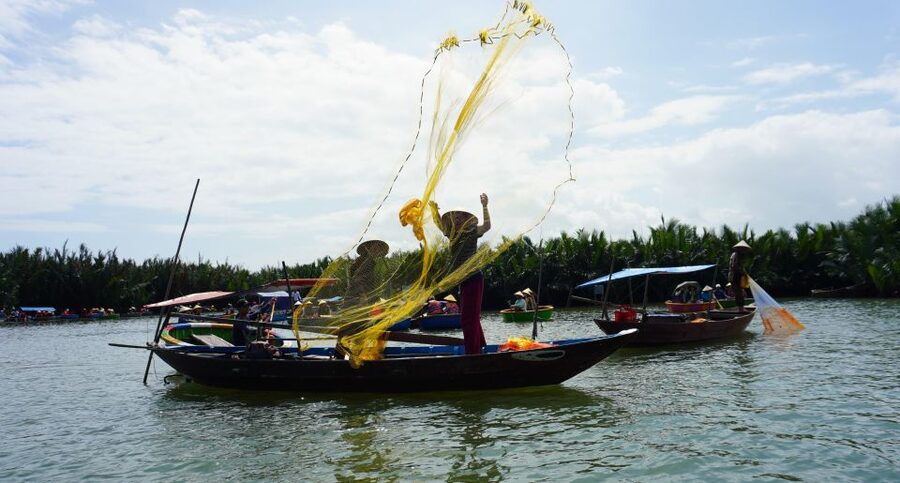 Basket Boat at Coconut Village, Kitchen Show and Big Lunch - My advice before you book