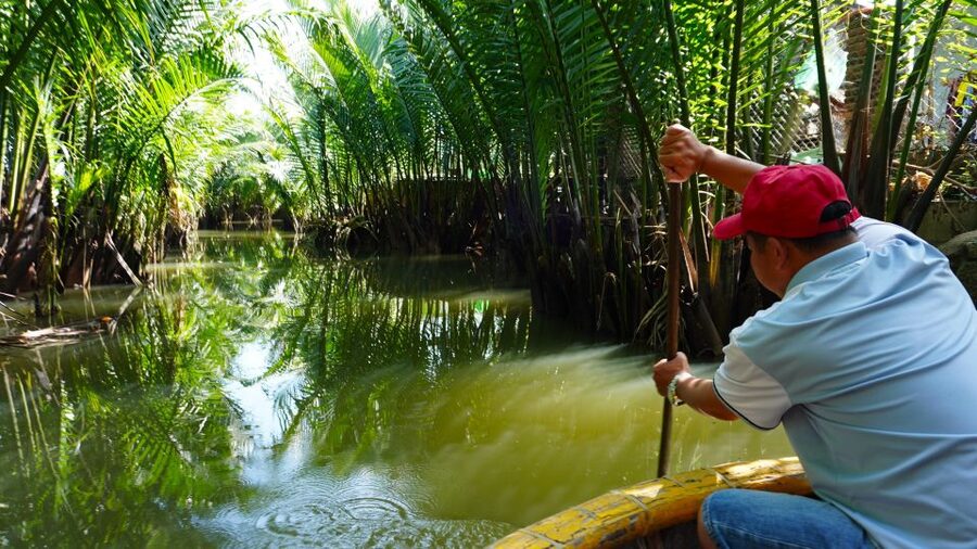 Basket Boat at Coconut Village, Kitchen Show and Big Lunch - The practical three-hour schedule