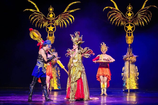 Beijing Night Golden Mask Dynasty Show Ticket with Guide and Pickup - Key points at a glance