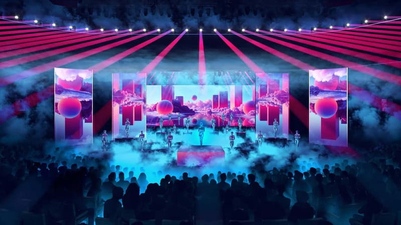 Berlin: BLINDED by DELIGHT Grand Show at Friedrichstadt-Palast - More than 100 artists on one enormous stage