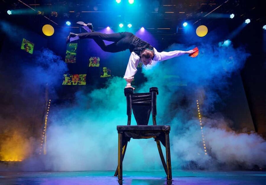 Berlin: "Flying Lights" - incl. Flying Steps – Variety Show - Entering the Wintergarten dinner theater