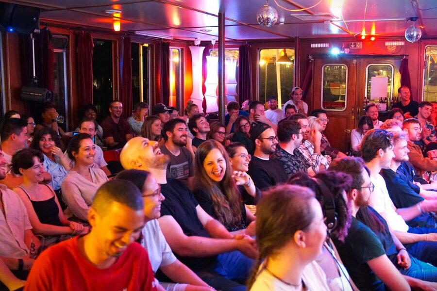 Berlin: Laughing Spree Comedy Show on a Boat - A changing open-mic lineup