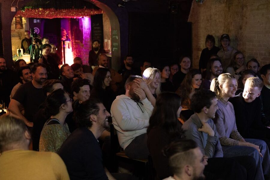 Berlin: The Dark Humor Comedy Show in English Entry Ticket - Chris and the art of warming up the room