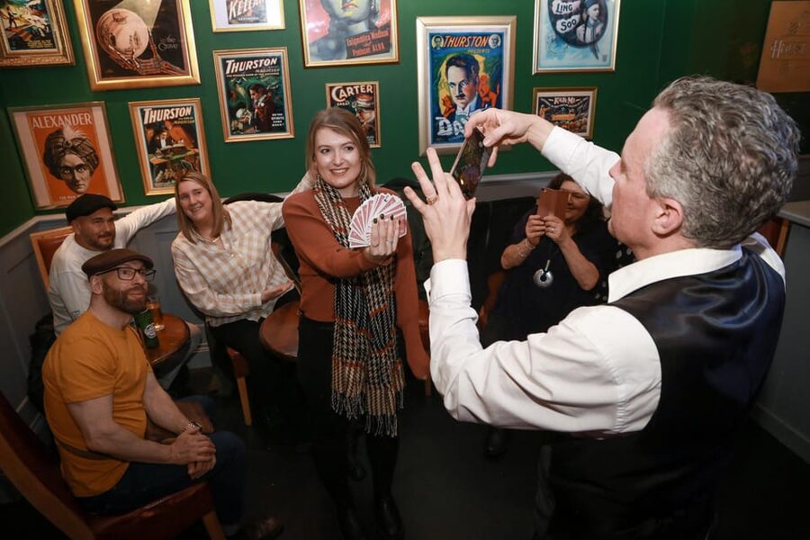 Blackpool: Family Magic Show with Award-Winning Magician - Drinks, atmosphere, and the evening setting