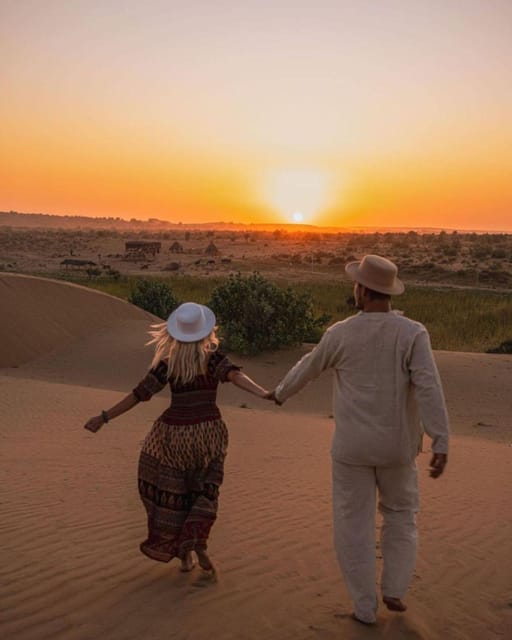 Blissful Half Day Sunset Camel Safari with Musical Evening - Leaving Jaisalmer for Kuldhara