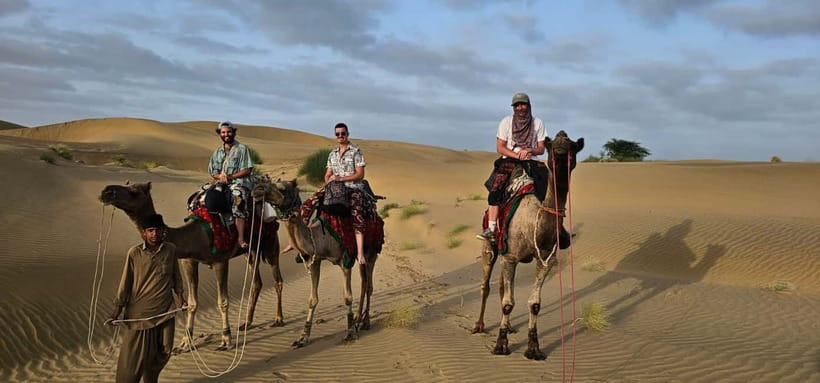 Blissful Half Day Sunset Camel Safari with Musical Evening - Pure vegetarian dinner and the return to Jaisalmer