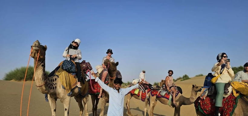 Blissful Half Day Sunset Camel Safari with Musical Evening - What the $39 price really covers